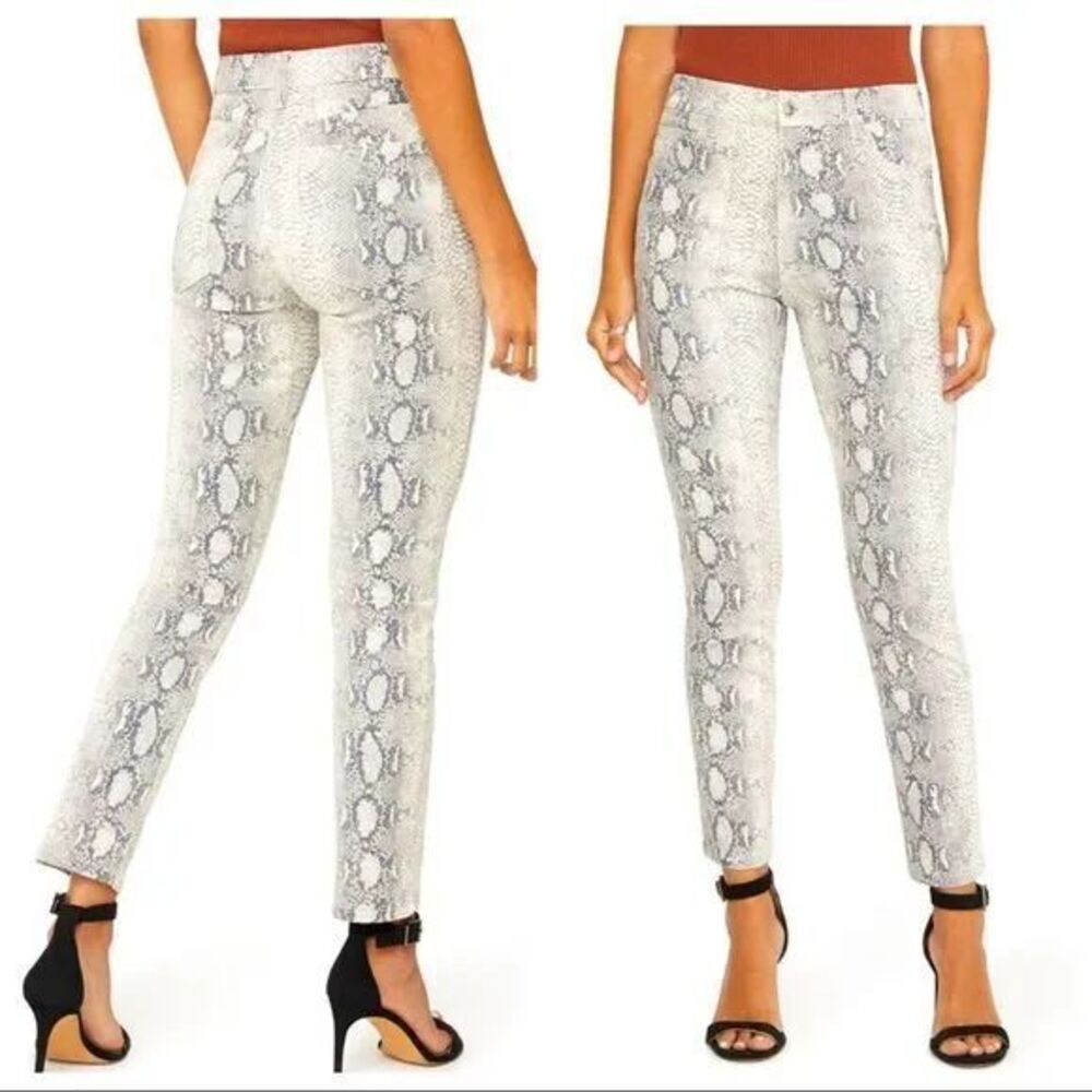 Joe's Jeans The Luna High Rise Cigarette Snakeskin Print Women's Jeans Size 30